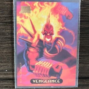 ’94 Marvel Masterpieces trading card: Vengeance #130